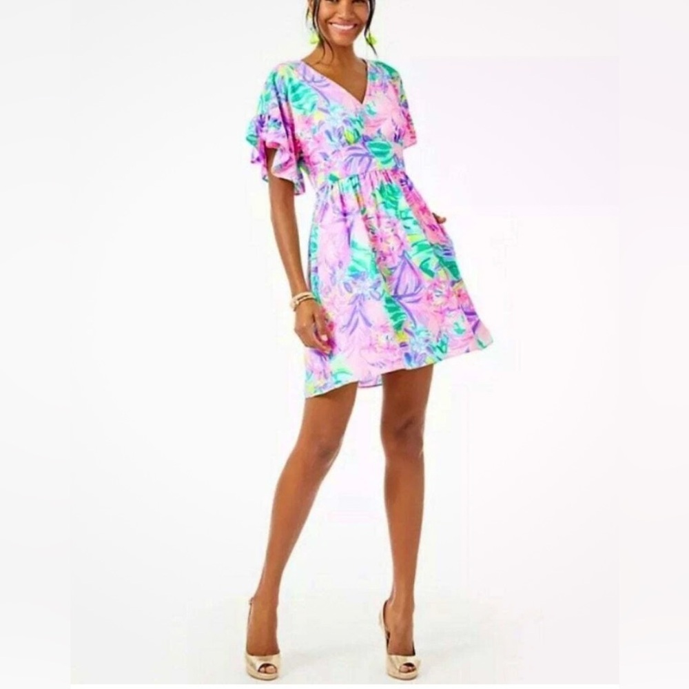 NWT Lilly Pulitzer Blaire Fit and Flare Stretch Dress size 8